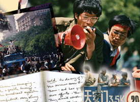 Linnea Searle documented the democracy movement in Tian 'an men Square—20 years ago.