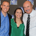 The husband-and-wife team of marriage coaches, Will Craig ’96 (left) and Laurie Gerber ’96 (center), made TV appearances with Dr. Phil McGraw twice this fall. 
